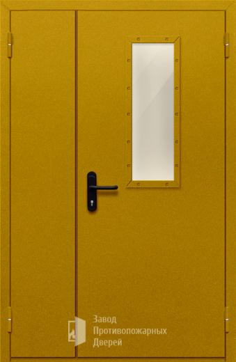 Фото двери «Полуторная со стеклом №25» в Рошале