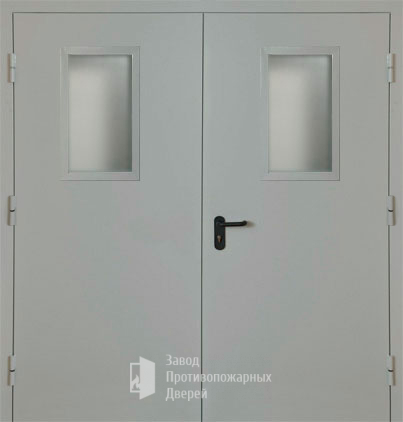 Фото двери «Двупольная со стеклом EI-30» в Рошале