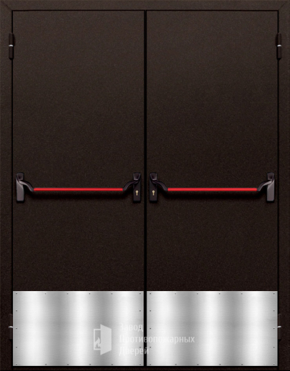 Фото двери «Двупольная с отбойником №46» в Рошале