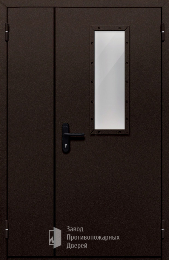 Фото двери «Полуторная со стеклом №210» в Рошале