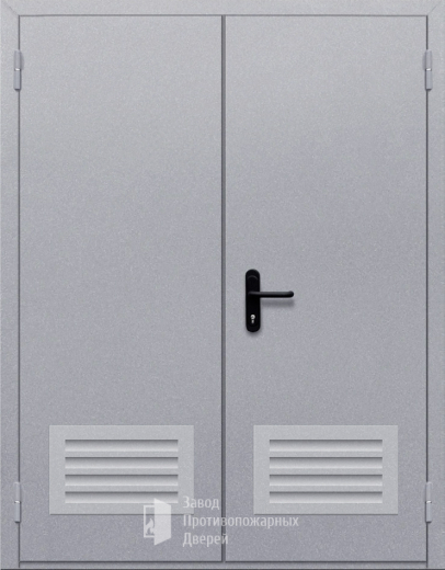 Фото двери «Двупольная с решеткой» в Рошале