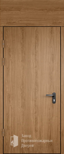 Фото двери «МДФ однопольная с фрамугой №28» в Рошале