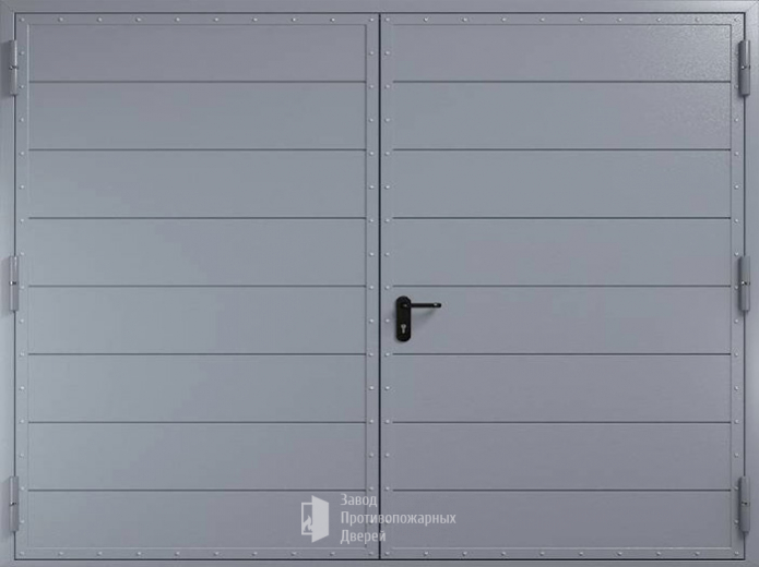 Фото «Распашные противопожарные ворота №1» в Рошале