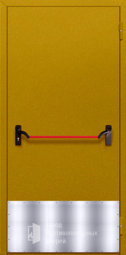 Фото двери «Однопольная с отбойником №25» в Рошале