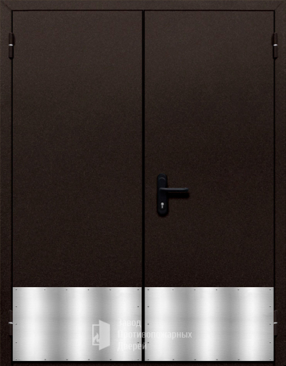 Фото двери «Двупольная с отбойником №45» в Рошале