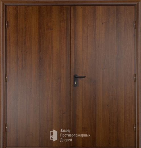 Фото двери «Двупольная МДФ глухая EI-30» в Рошале