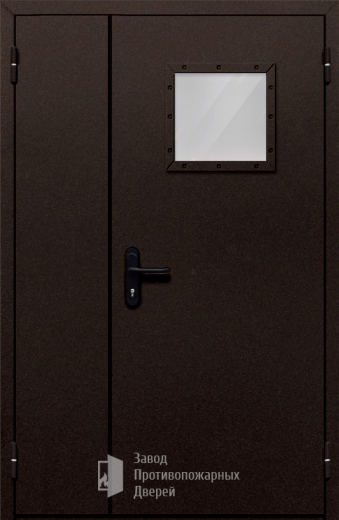 Фото двери «Полуторная со стеклом №810» в Рошале