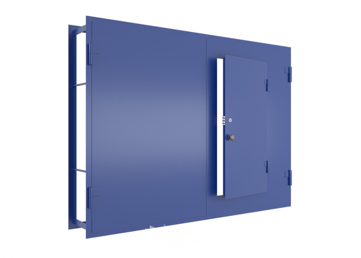 Фото «Противопожарные распашные ворота №6» в Рошале