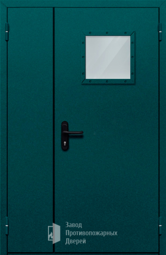 Фото двери «Полуторная со стеклом №86» в Рошале