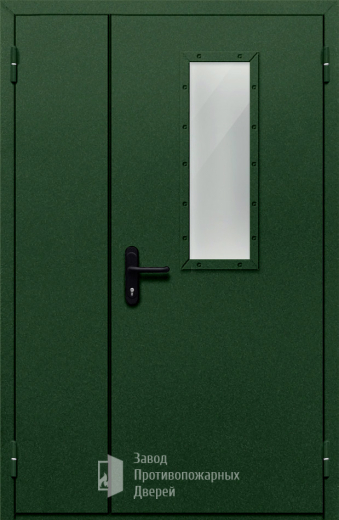 Фото двери «Полуторная со стеклом №29» в Рошале