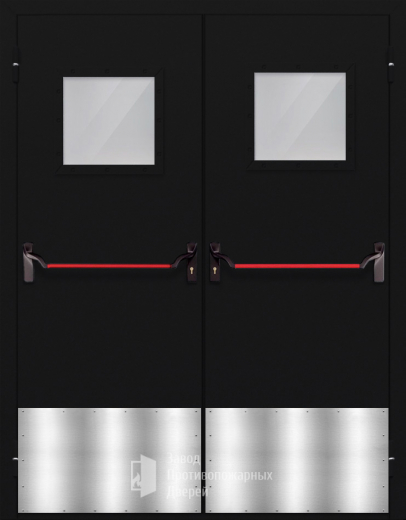 Фото двери «Двупольная с отбойником №25» в Рошале