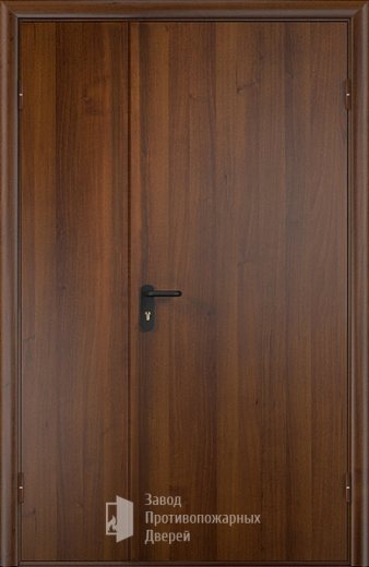 Фото двери «Полуторная МДФ глухая EI-30» в Рошале
