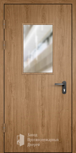 Фото двери «МДФ однопольная со стеклом №8» в Рошале