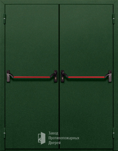 Фото двери «Двупольная глухая с антипаникой №19» в Рошале