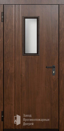 Фото двери «Однопольная МДФ со стеклом» в Рошале