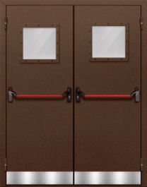 Фото двери «Двупольная с отбойником №38» в Рошале