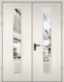 Фото двери «МДФ двупольная со стеклом №22» в Рошале
