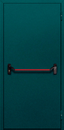 Фото двери «Однопольная глухая с антипаникой №46» в Рошале