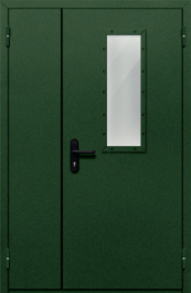 Фото двери «Полуторная со стеклом №29» в Рошале