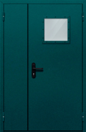 Фото двери «Полуторная со стеклом №86» в Рошале
