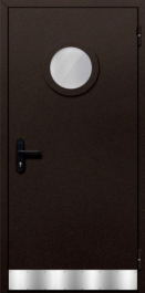 Фото двери «Однопольная с отбойником №45» в Рошале