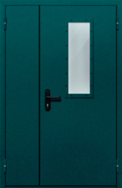 Фото двери «Полуторная со стеклом №26» в Рошале