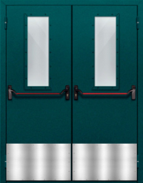 Фото двери «Двупольная с отбойником №31» в Рошале