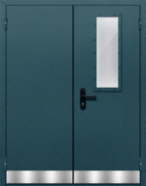 Фото двери «Двупольная с отбойником №34» в Рошале