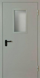 Фото двери «Однопольная со стеклопакетом EI-30» в Рошале