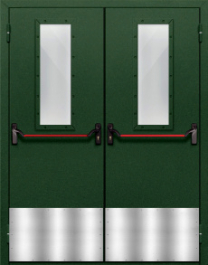 Фото двери «Двупольная с отбойником №40» в Рошале