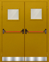 Фото двери «Двупольная с отбойником №28» в Рошале