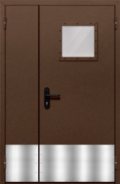 Фото двери «Полуторная с отбойником №35» в Рошале