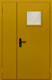 Фото двери «Полуторная со стеклом №85» в Рошале